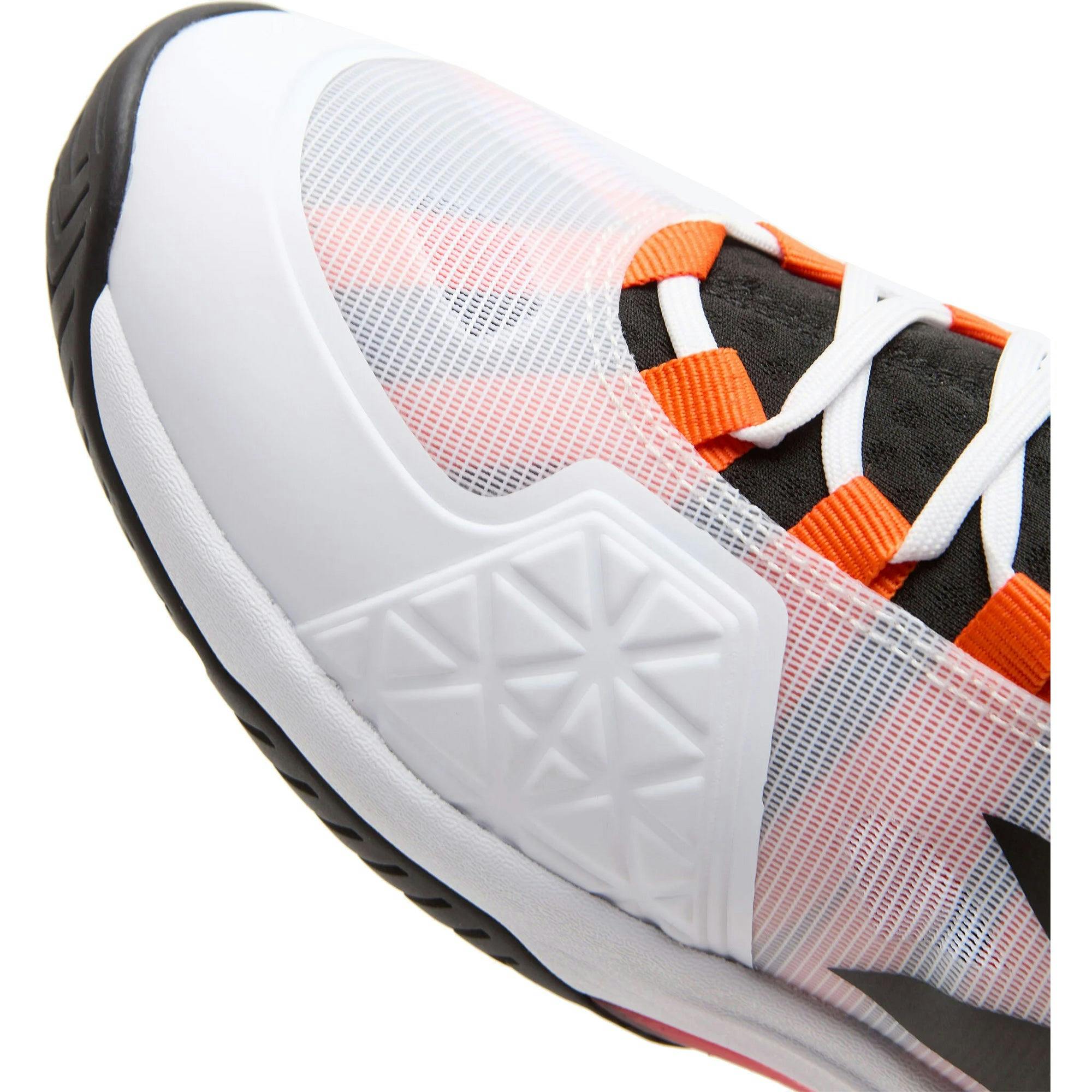 Diadora Speed Blushield Fly 3+ Mens Tennis Shoes - WHT/BK/RD C6714 / D Medium / 13.5