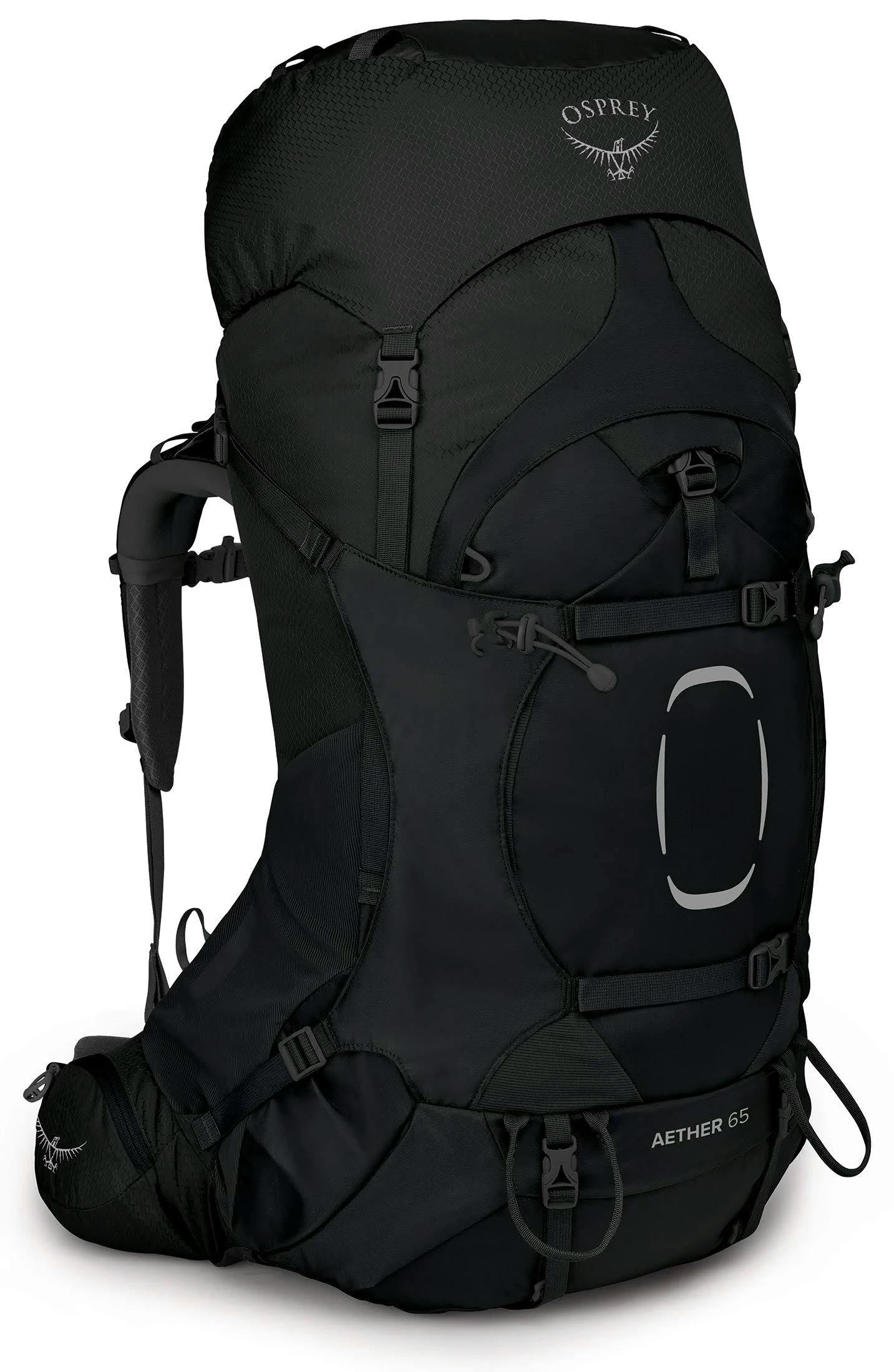 Osprey Aether 65 Backpack- Men's · Black