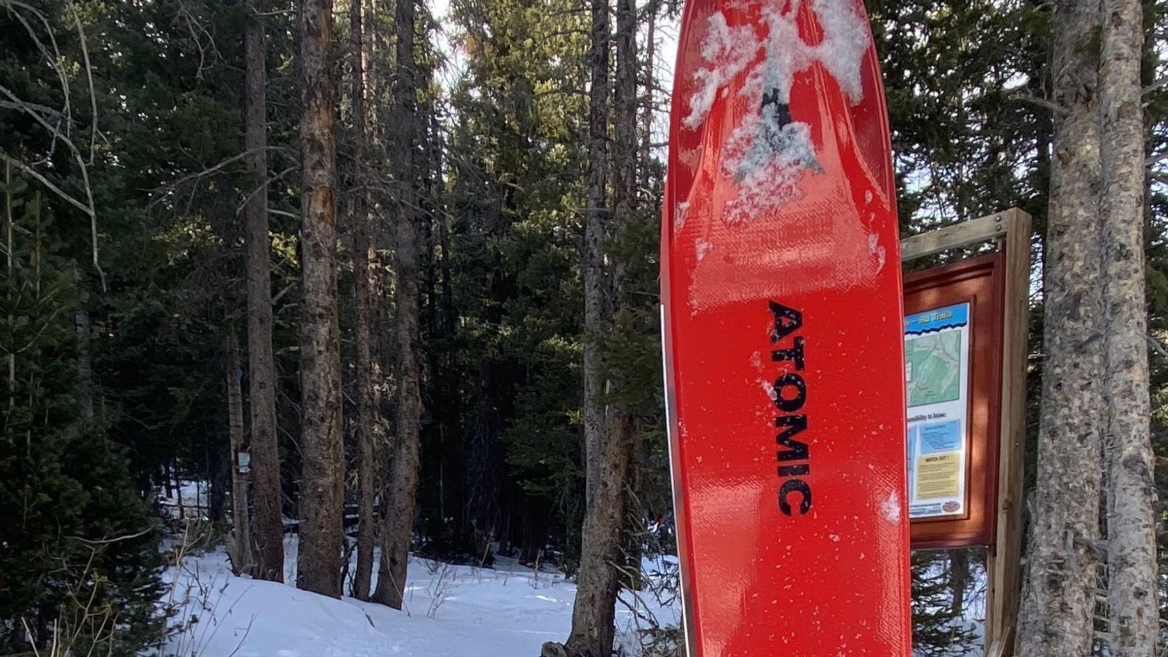 The Atomic Backland 107 Skis · 2022.