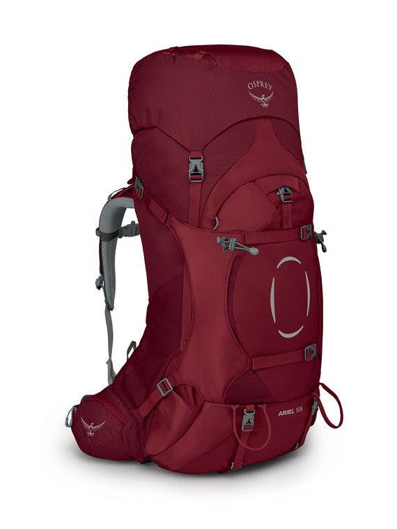Osprey Ariel 55 Backpack- Women's · Claret Red