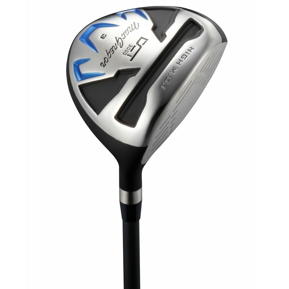 MacGregor Golf DCT3000 Premium +1 inch Right Hand Set, Graphite/Steel Stiff Flex