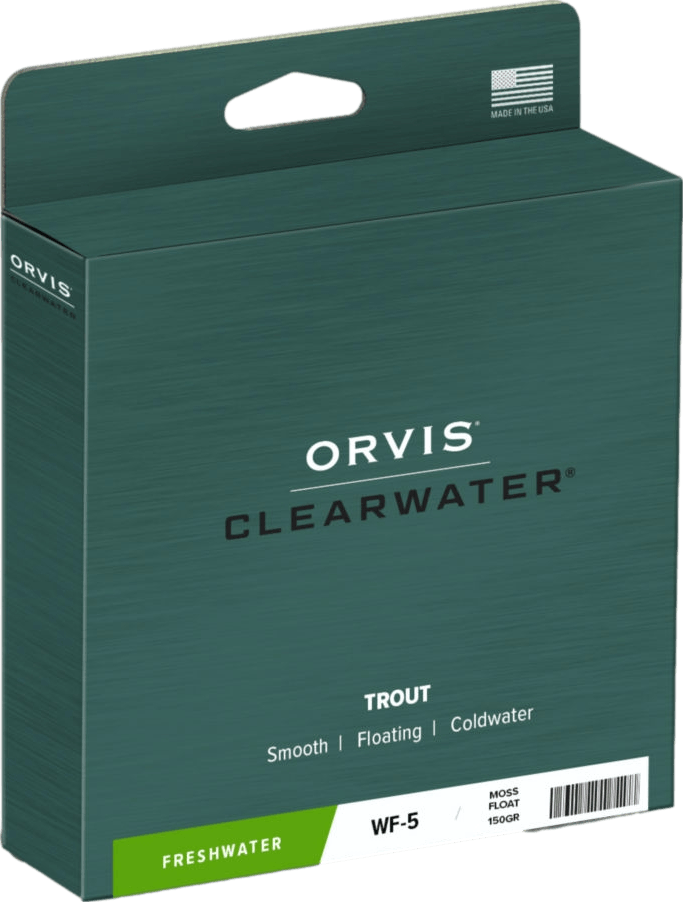Orvis Clearwater Fly Line · WF · 9 wt · Floating · Moss
