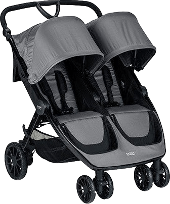 Britax B-Lively Double Stroller · Dove