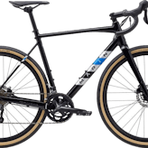 Marin Lombard 2 Road Bike · Gloss Reflective Black/Silver/Blue · 54cm