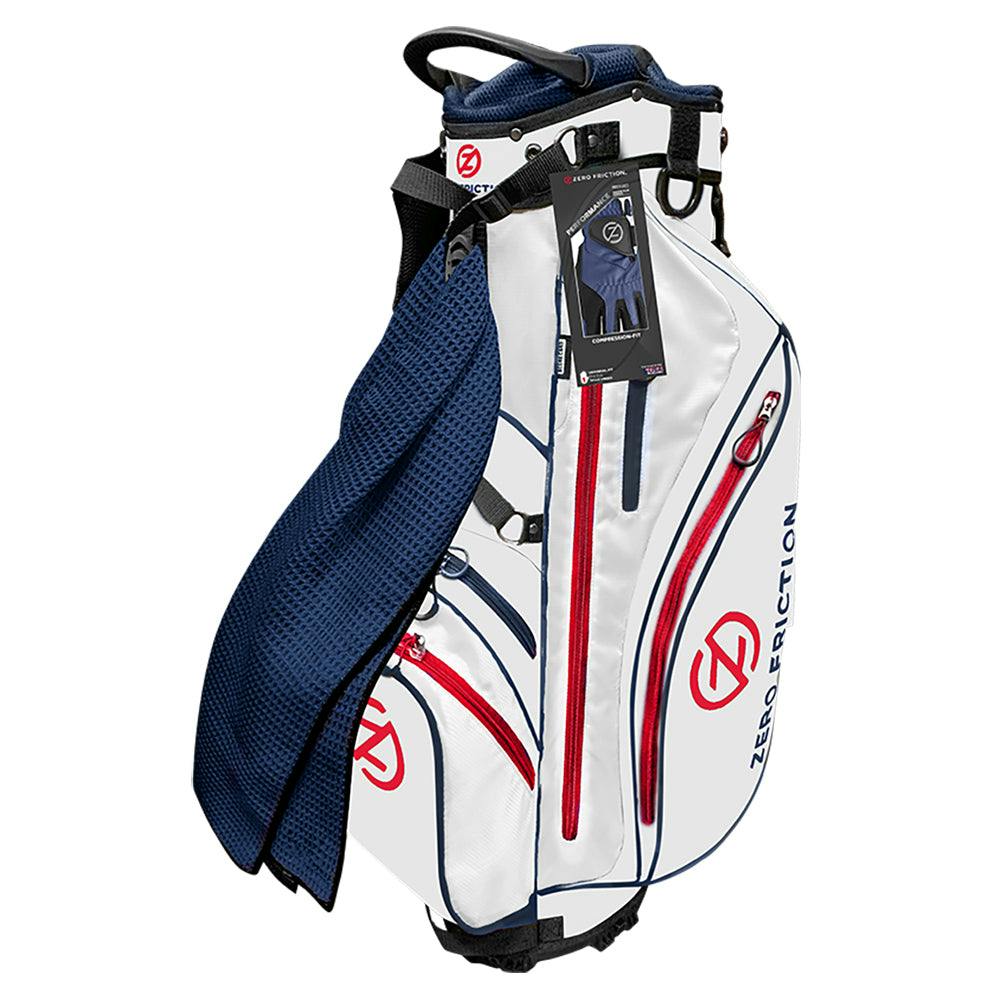 Zero Friction Golf Stand Bag · White