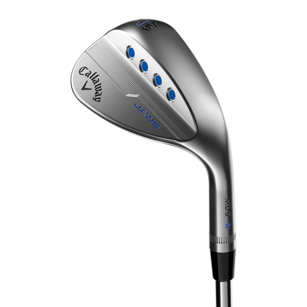Callaway MD5 Jaws Wedge · Right handed · Steel · 60° · 12° · Chrome