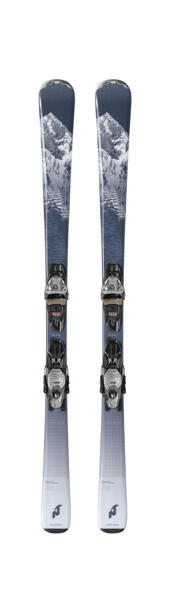 Nordica Wild Belle 74 Skis + TP2 10 Bindings · Women's · 2023 · 156 cm