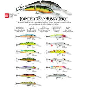 Rapala Jointed Deep Husky Jerk® 4 3/4 in (DHJ12) · Purpledescent