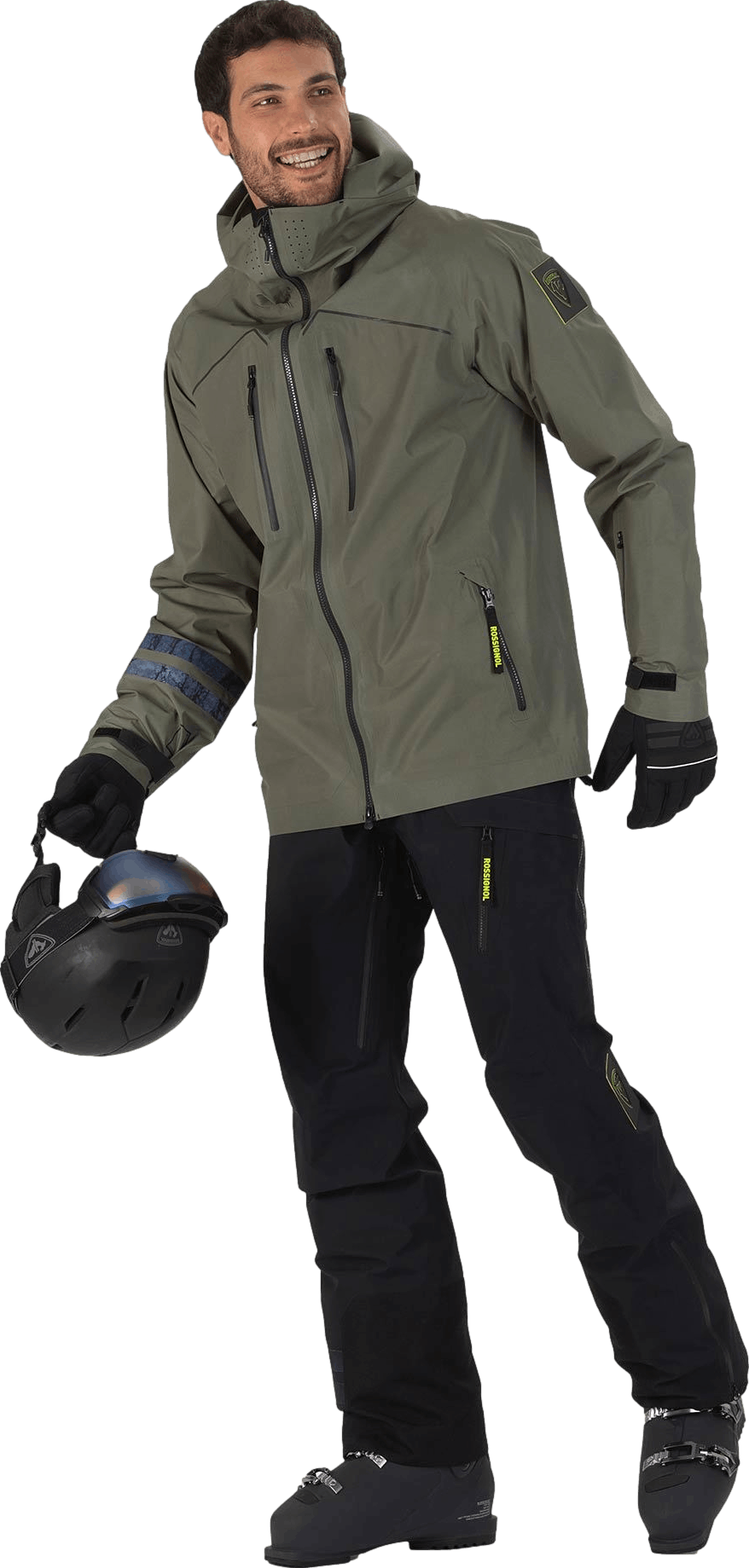 Rossignol Atelier hooded ski jacket - Green