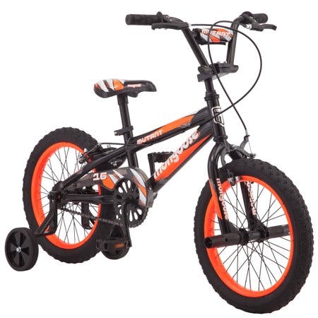 mongoose bike black and orange