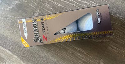Sleeve of 3 Srixon Z-Star Diamond Golf Balls.