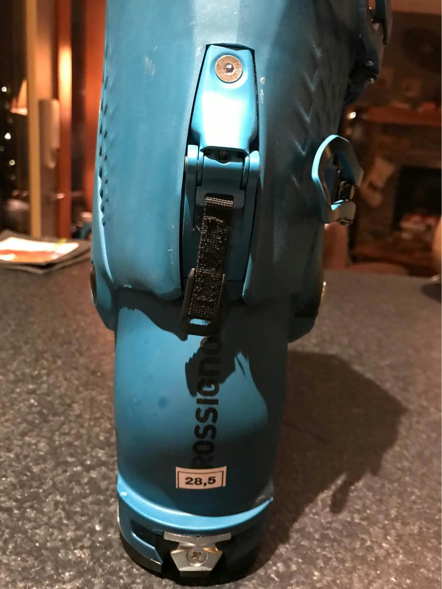 Back of the Rossignol All Track Pro 120 LT Ski Boots · 2022.