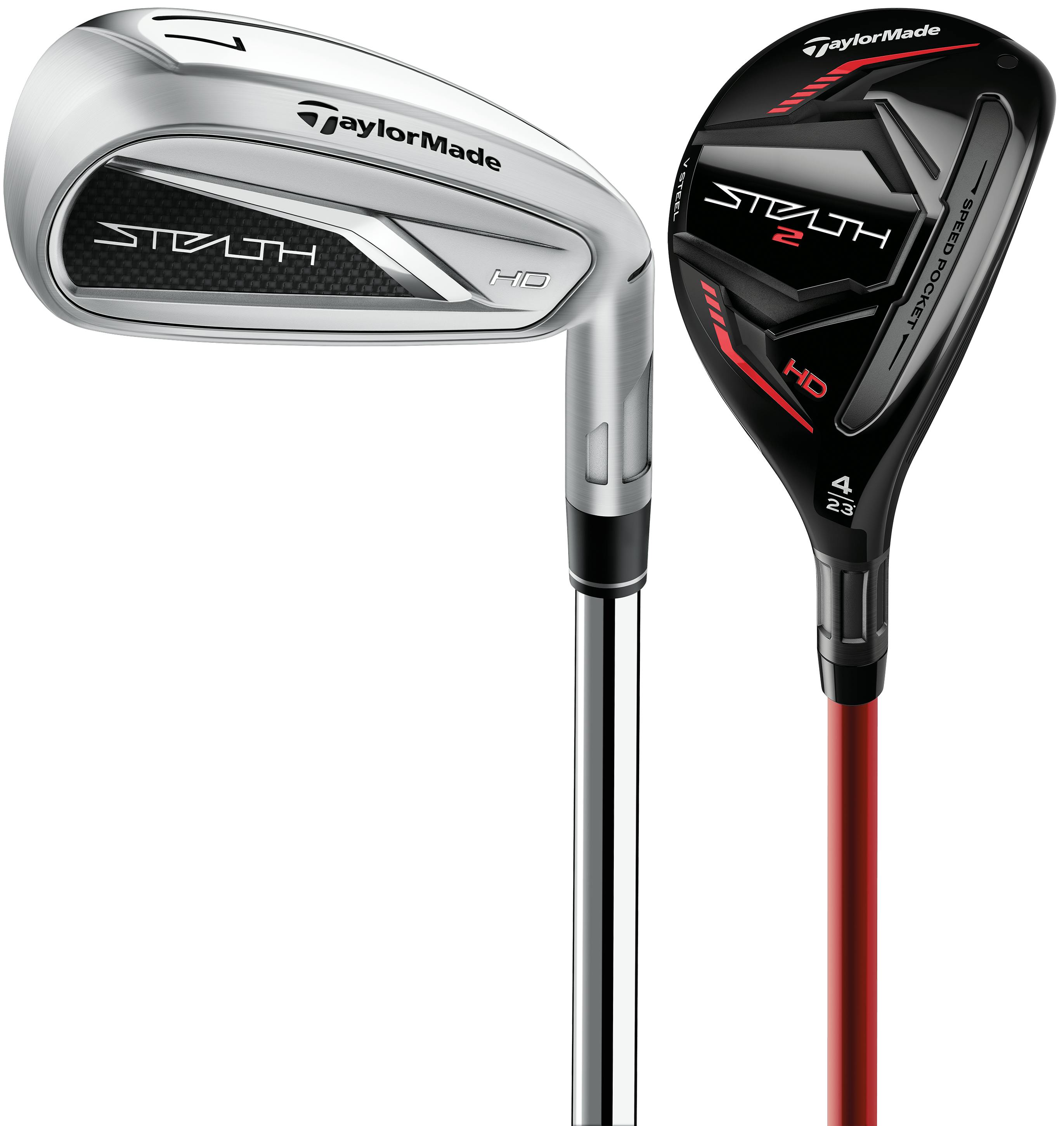 TaylorMade Stealth HD Combo Set · Right Handed · Graphite · Regular · 4H,5H,6i-PW,AW