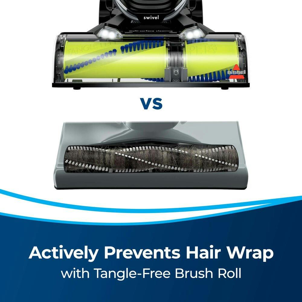 BISSELL Pet Hair Eraser Turbo Rewind Upright Vacuum Cleaner