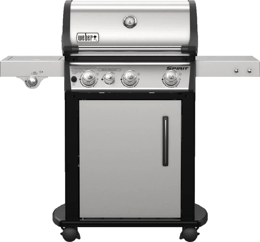 Weber Spirit SP-335 Freestanding Gas Grill with Sear Burner and Side BurnerStainless Steel · Propane