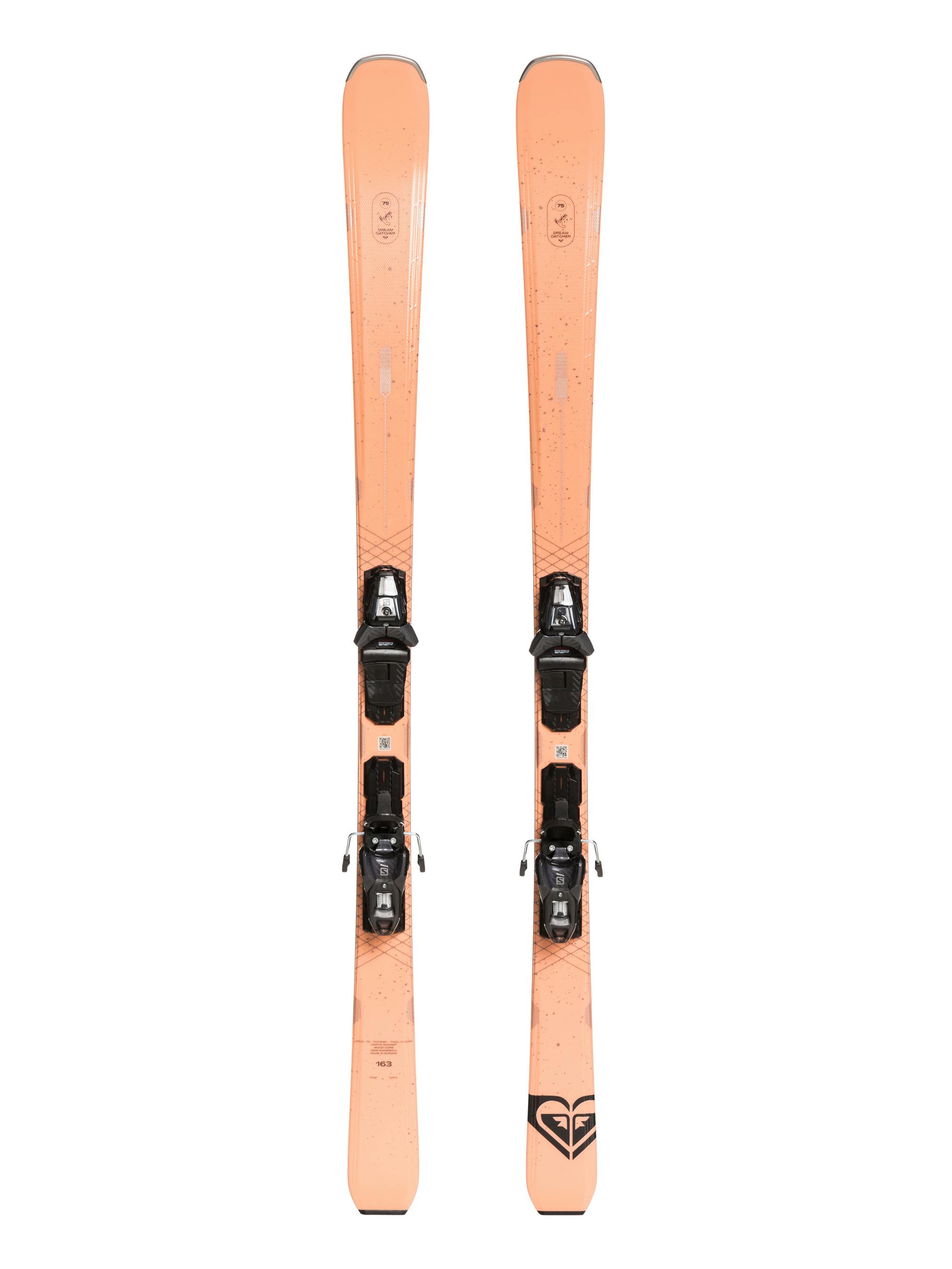 Roxy Dreamcatcher 75 Skis + E M10 Gw Bindings · Women's · 2021 · 163 cm