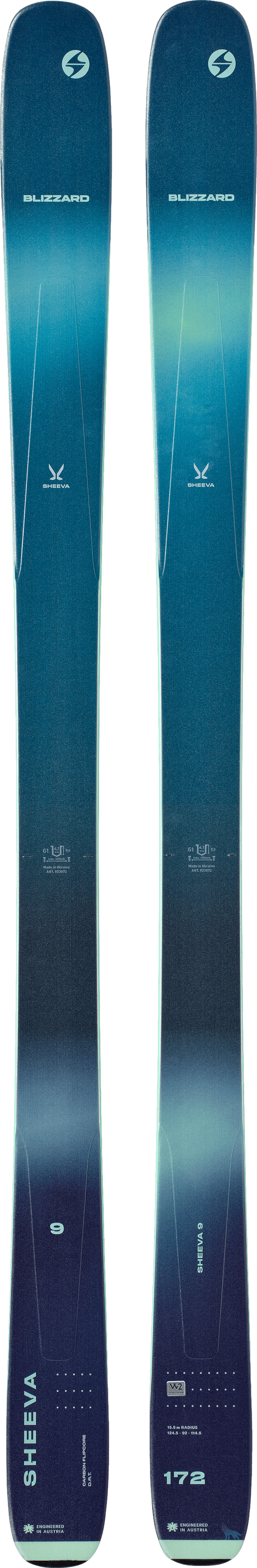 Blizzard Sheeva 9 Skis · Women's · 2023 · 157 cm
