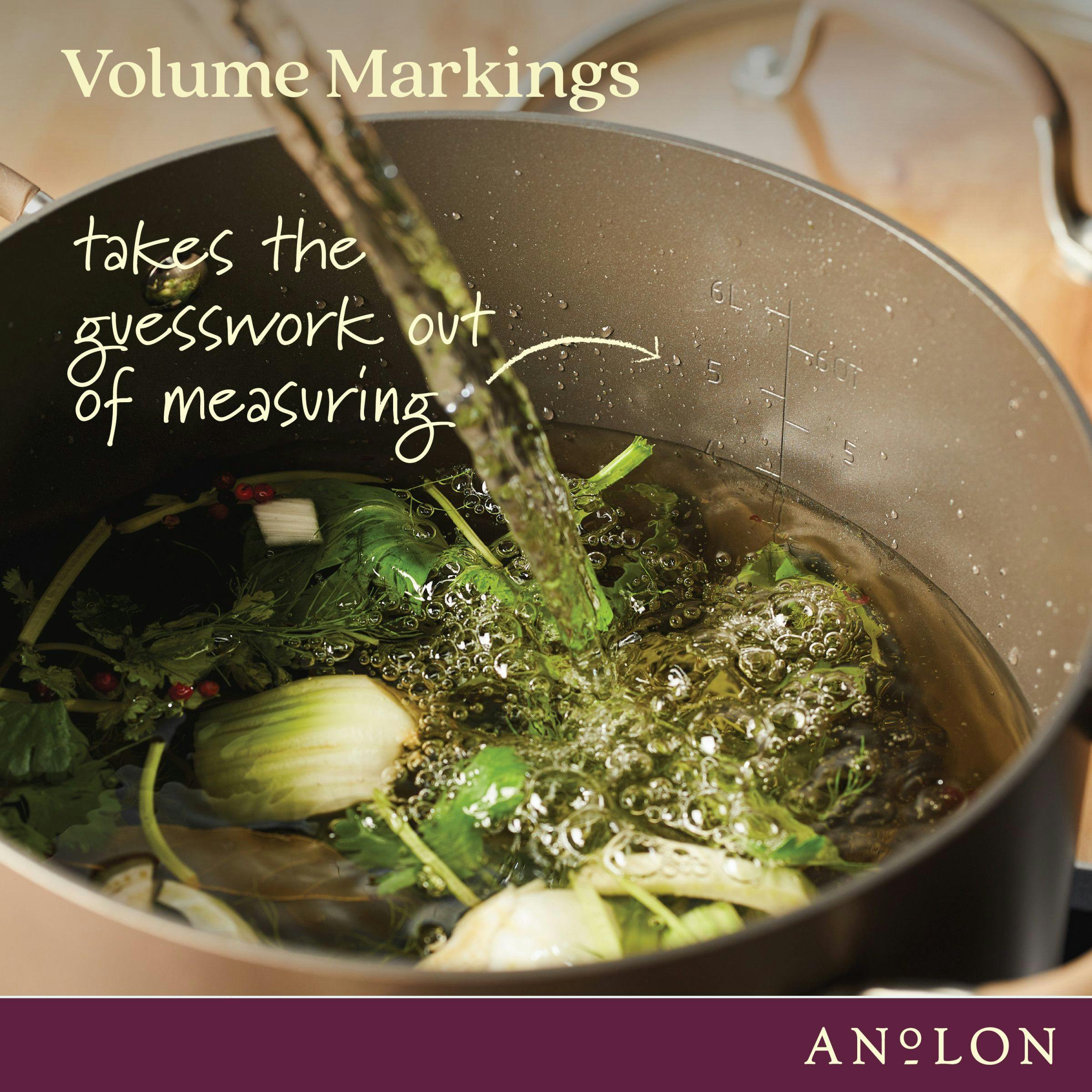 Anolon Advanced Home Hard-Anodized Nonstick 10-Qt. Wide Stockpot