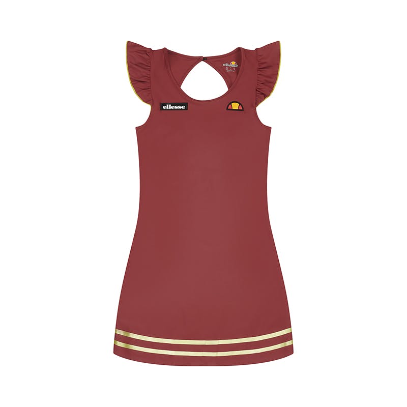 ellesse Clovere Dress (W) (Burgundy)