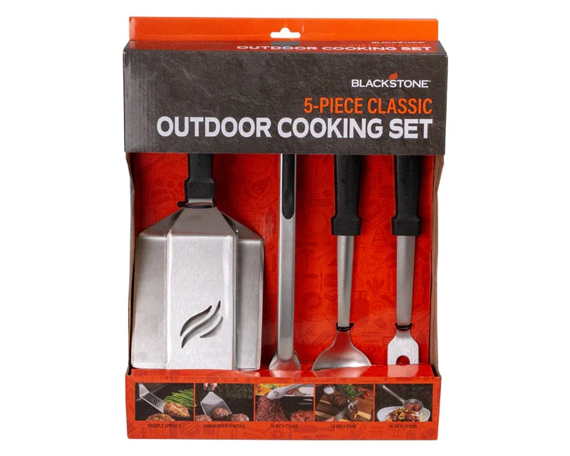 Blackstone Products Classic 5-Piece Outdoor Cooking Set