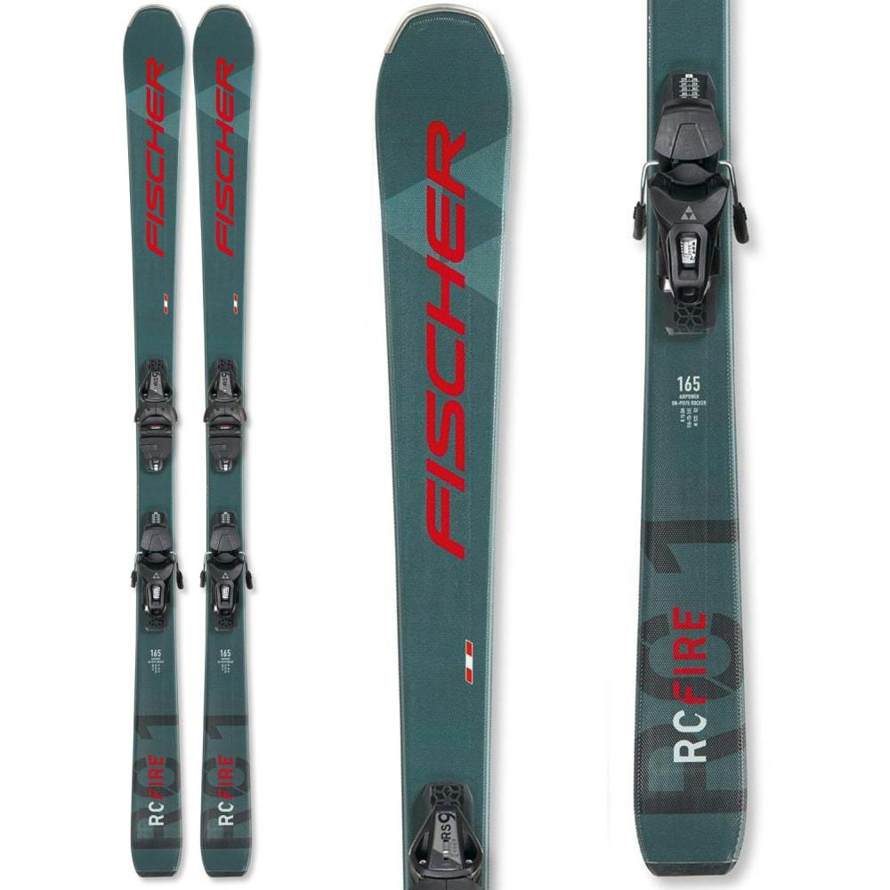 Fischer RC Fire SLR Pro Skis + RS 9 SLR Bindings · 2023 · 170 cm
