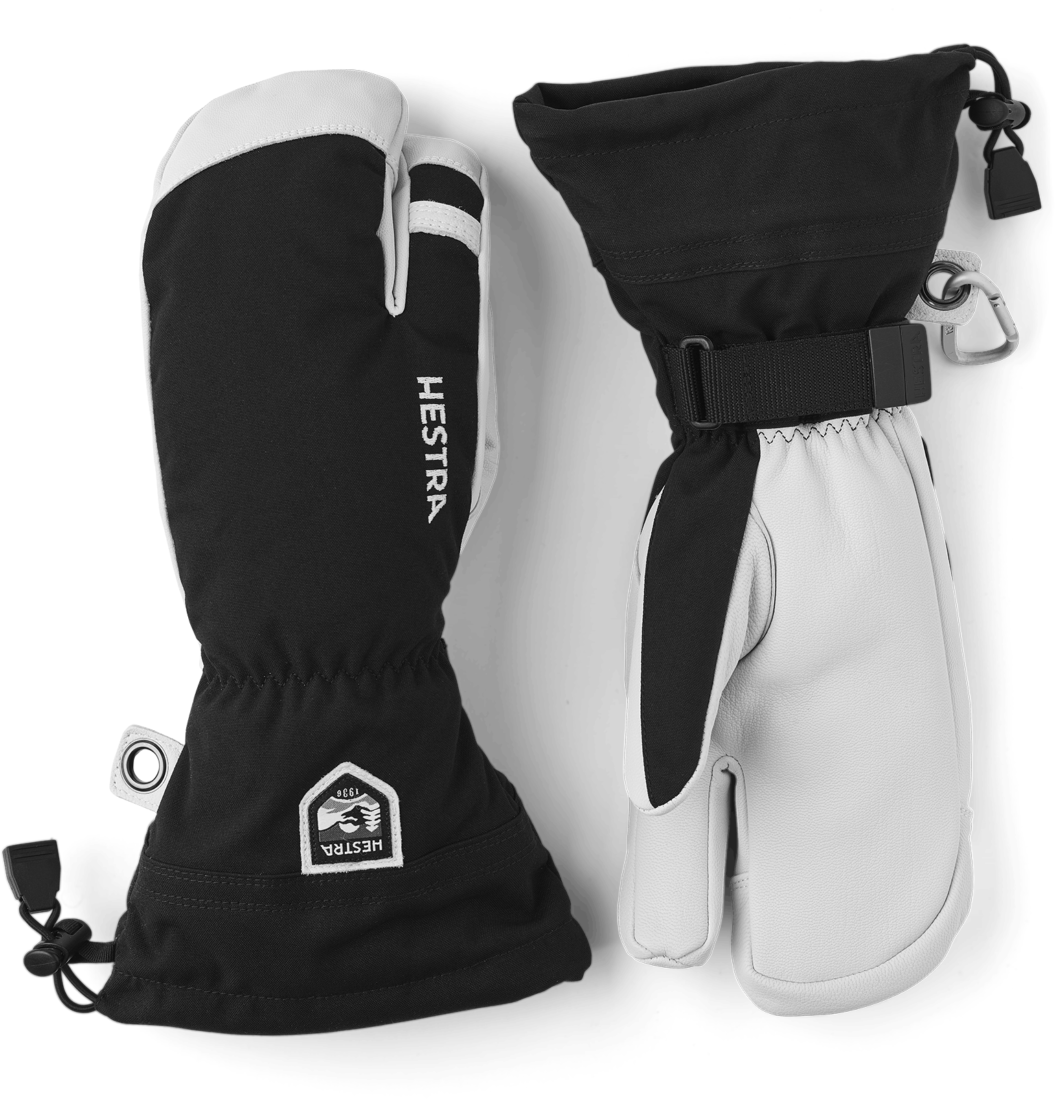 Hestra Men's Army Leather Heli Ski 3-finger Gloves