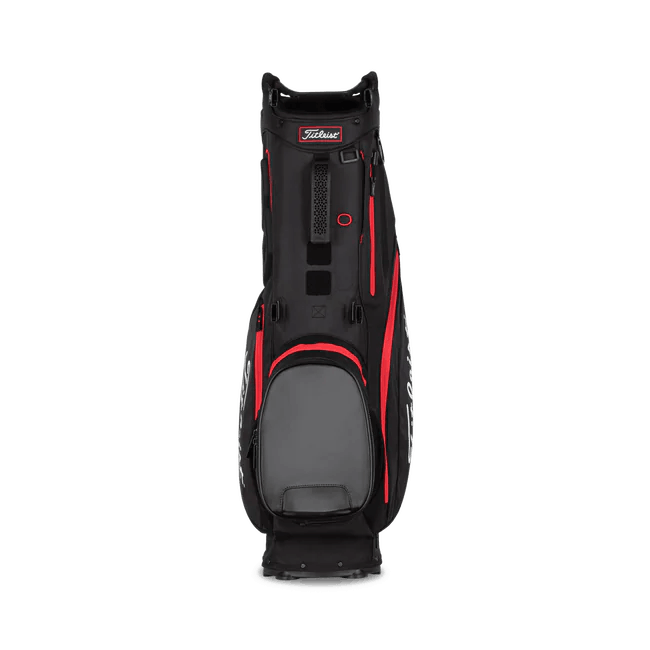 Titleist 2021 Hybrid 5-Way Stand Golf Bag · Black / Red
