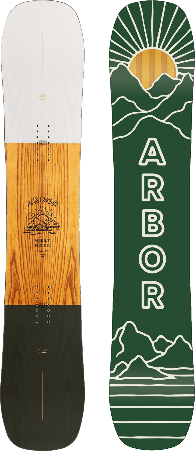 Arbor Westmark Camber Frank April Snowboard · 2023 · 156 cm