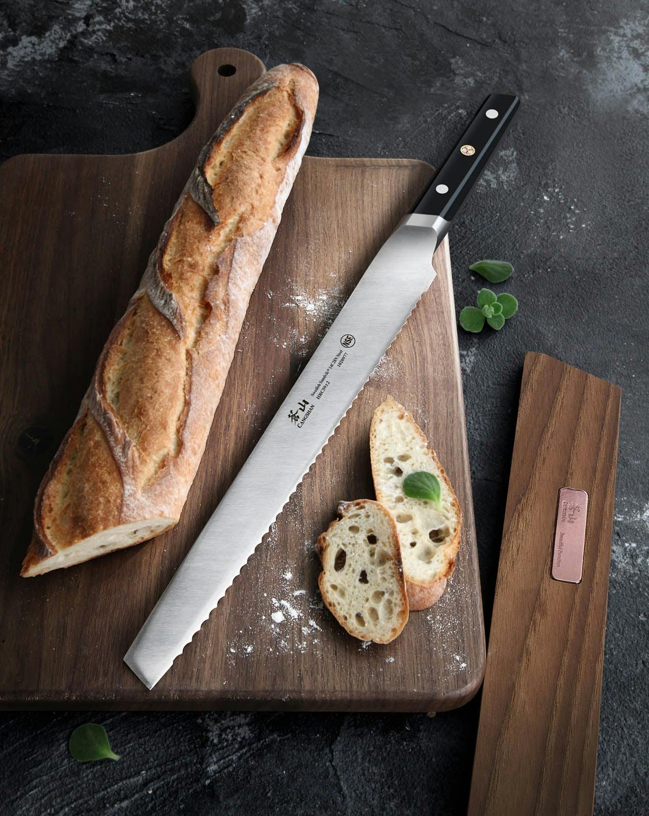 Cangshan TC Series Bread Knife, 10.25"