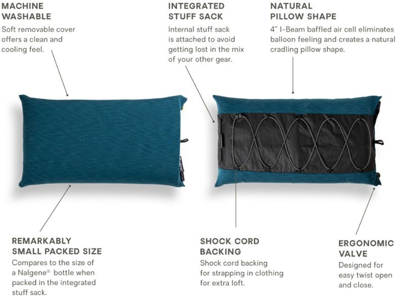 Nemo Fillo Luxury Abyss Camping Pillow