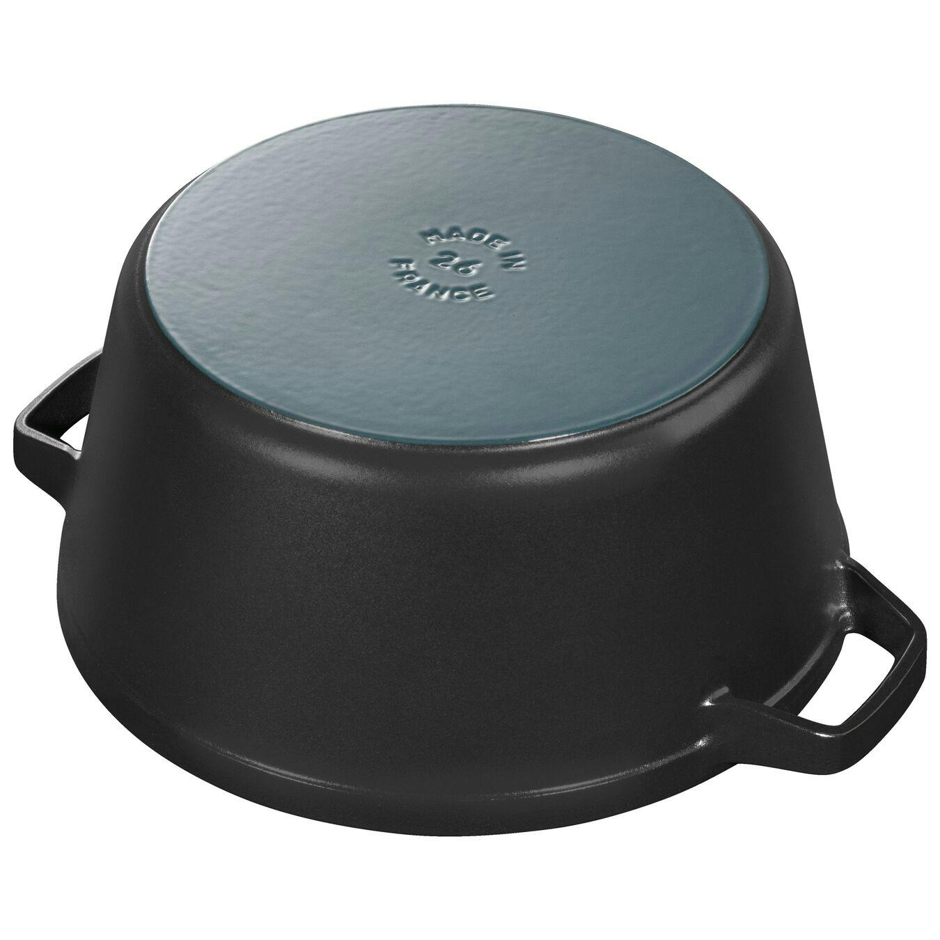 Staub Stackable Cast Iron Cookware Set - 4 Piece Matte Black – Cutlery and  More