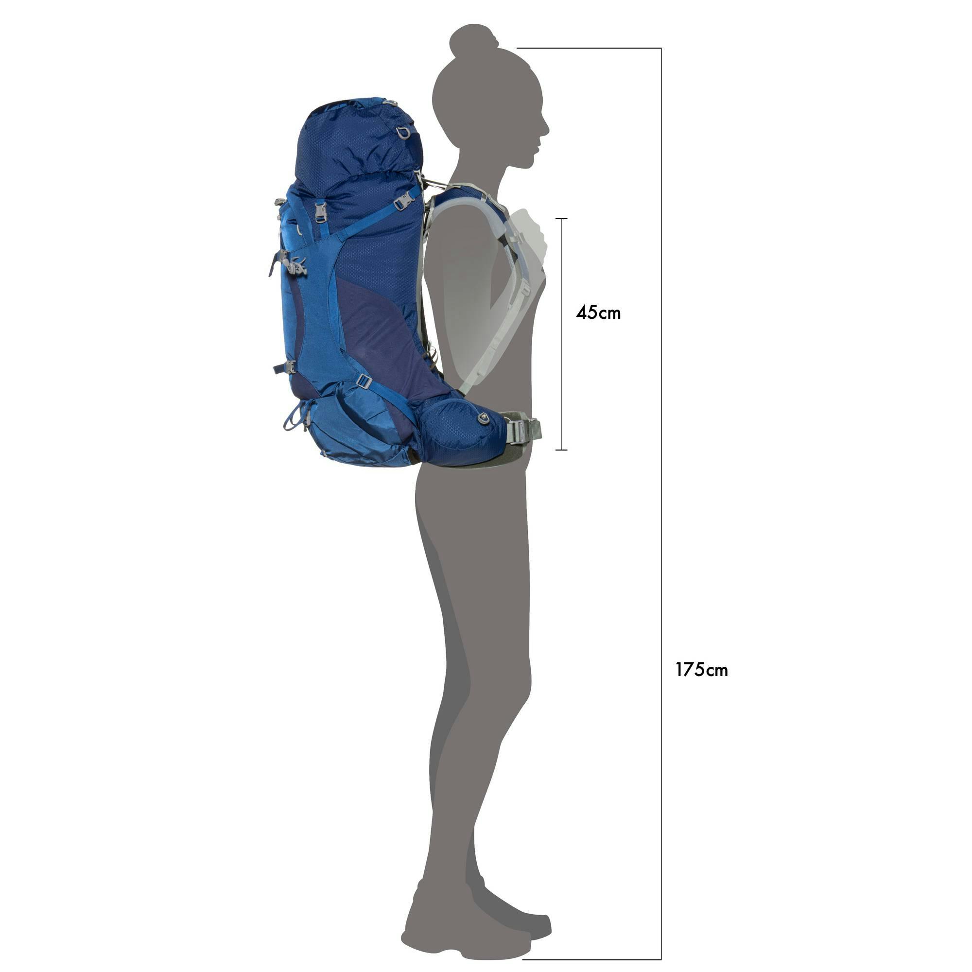 Osprey Ariel 55 Backpack- Women's · Ceramic Blue