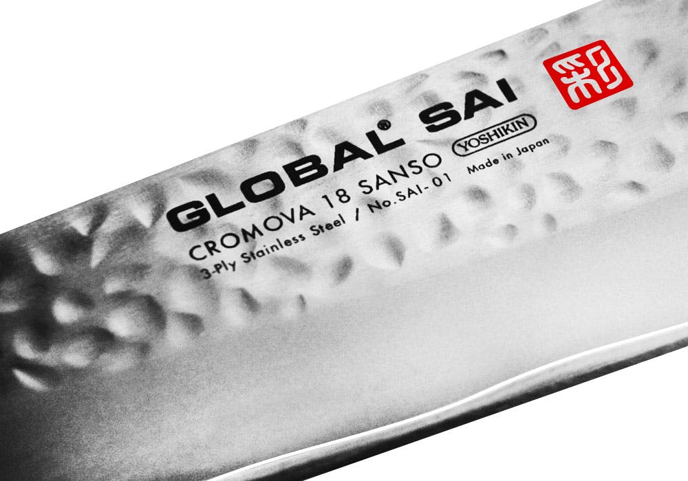 Global SAI 5-Piece Knife Block Set