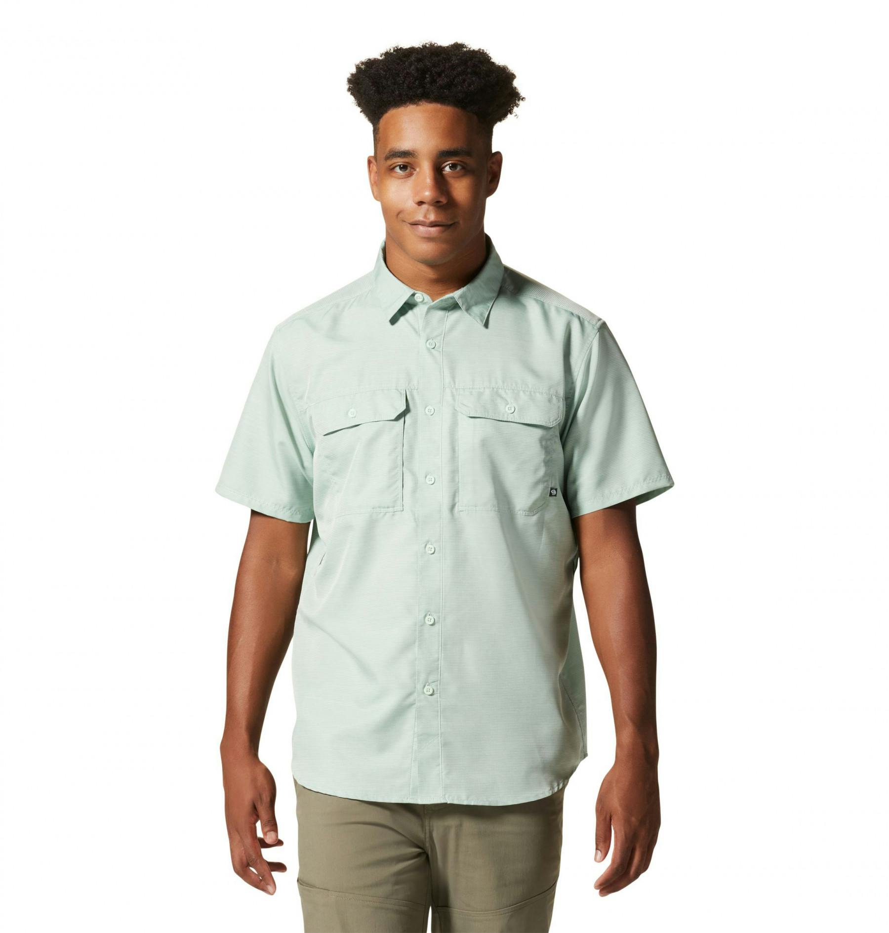 Mountain Hardwear - Canyon Short Sleeve Shirt - MD Glacial Mint
