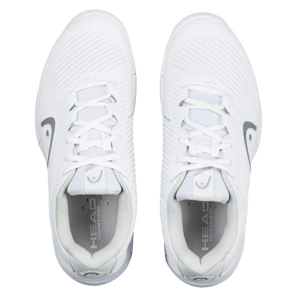 Head Revolt Pro 4.0 Womens Tennis Shoes - Wht/Gry Whgr / B Medium / 11.0