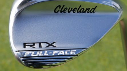 Back of the Cleveland Golf RTX Full Face Tour Satin Wedge. 