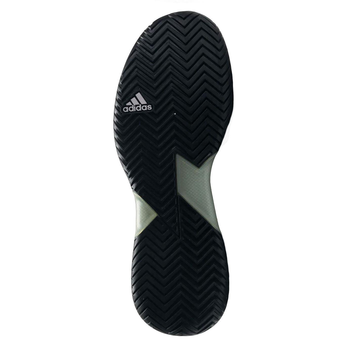 Adidas Adizero Ubersonic 4 Heat Rdy Grey Mens Tennis Shoes - GRY/WHT/BLK 037 / D Medium / 13.0