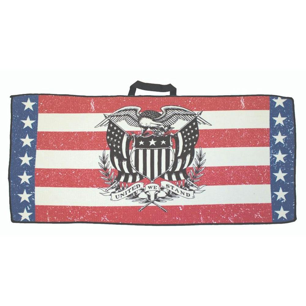Bag Boy USA Golf Towel - 23H U-S-A / 16inX32in