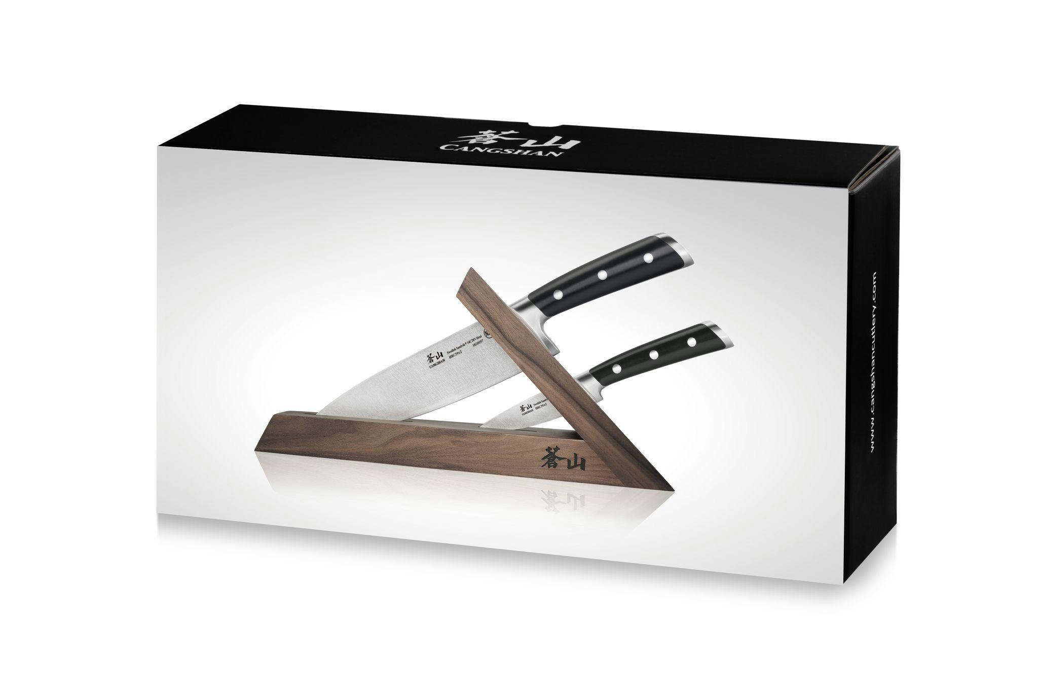 Cangshan TS Series 3pc TAI Knife Block Set