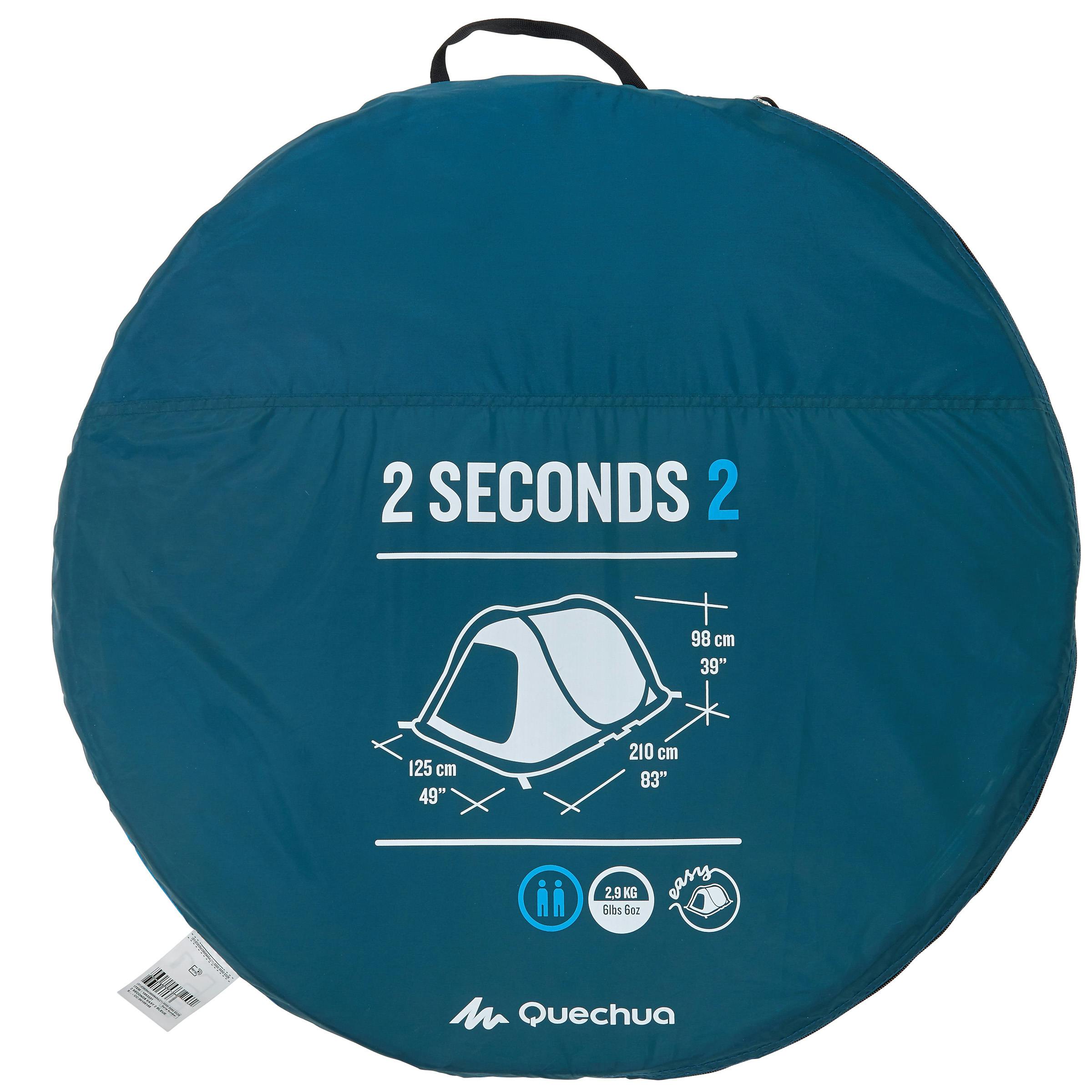 zeemijl Gedachte bevolking Decathlon 2 Seconds 2 Person Tent | Curated.com