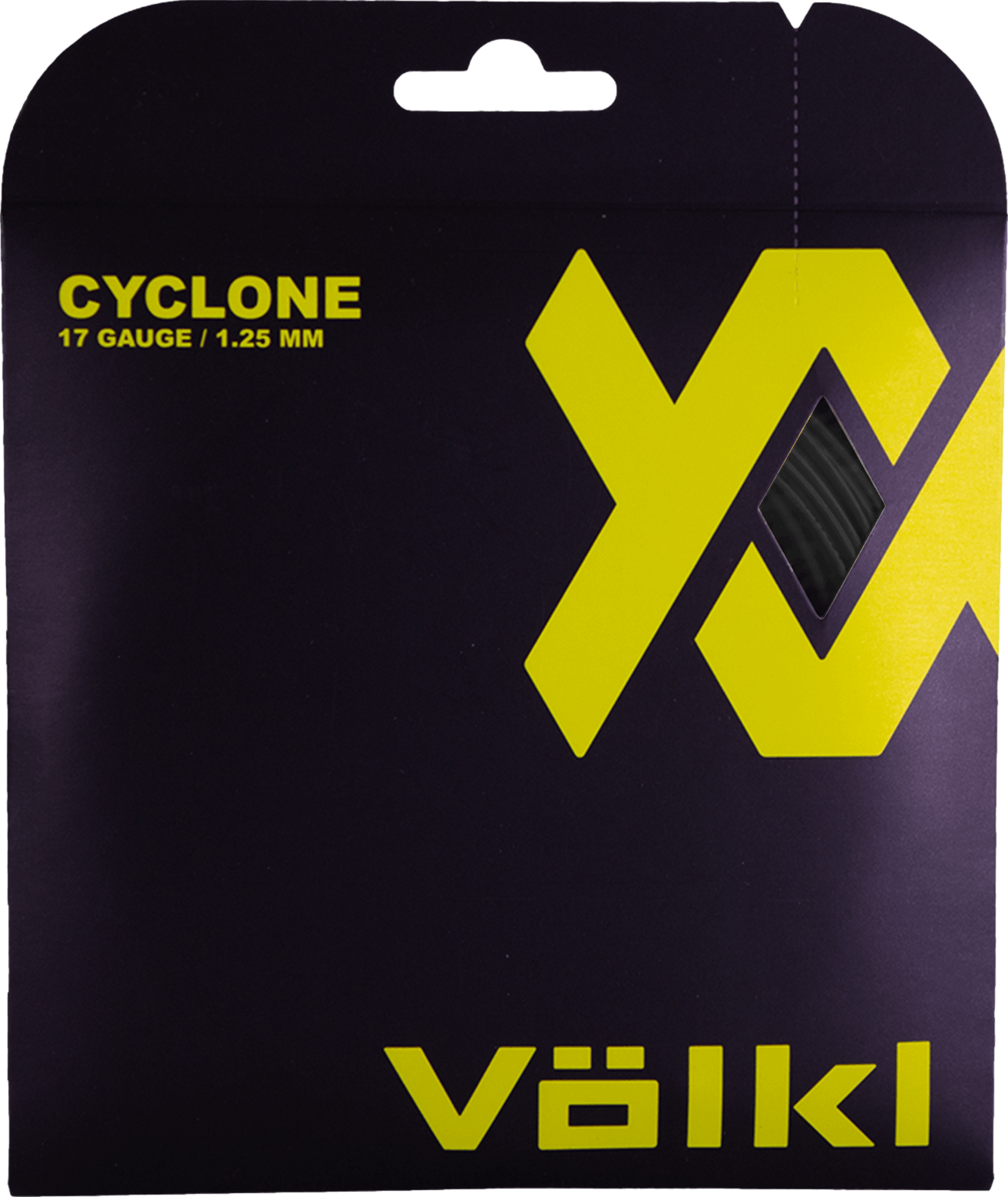 Volkl Cyclone String · 17g · Black