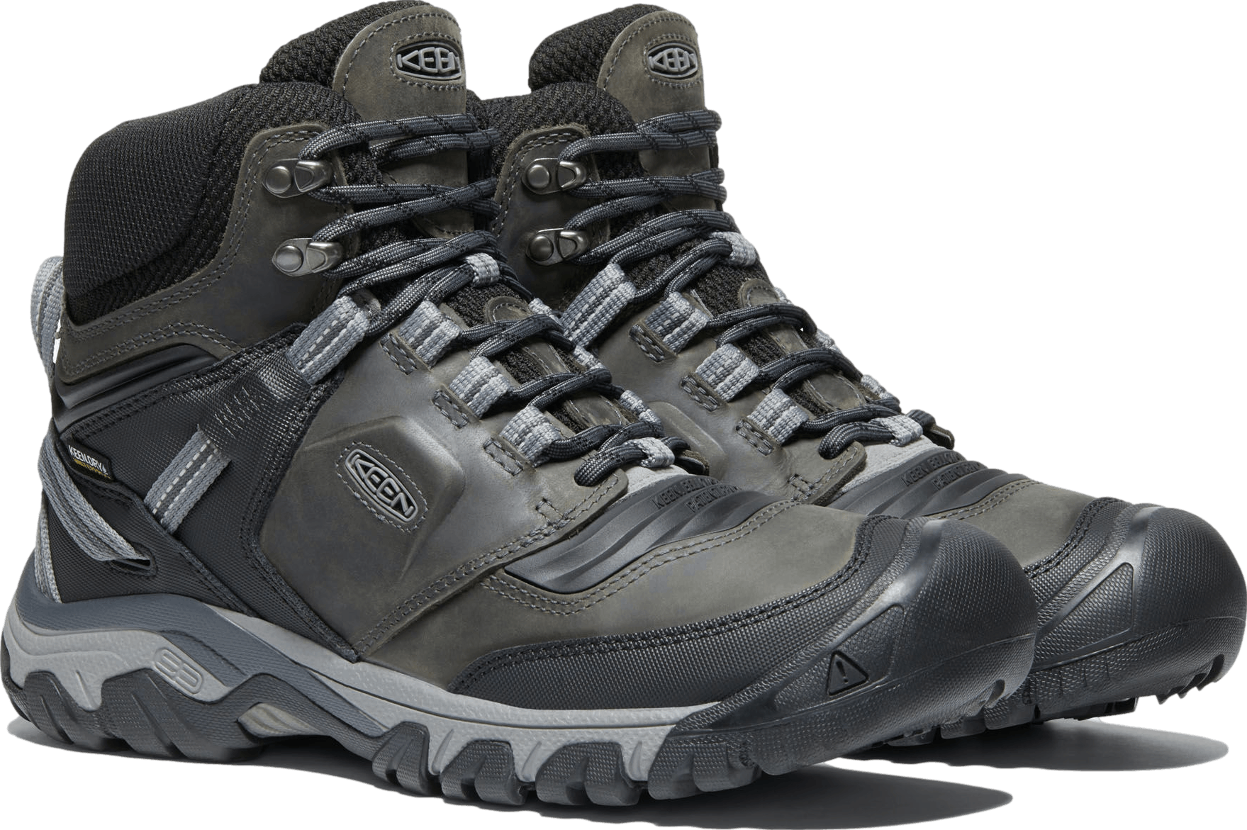 KEEN Men's Ridge Flex Waterproof Mid Hiking Boots