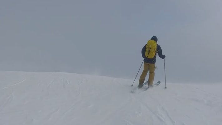 A skier on a run, using the Marker Baron EPF 13 Ski Bindings · 2022.