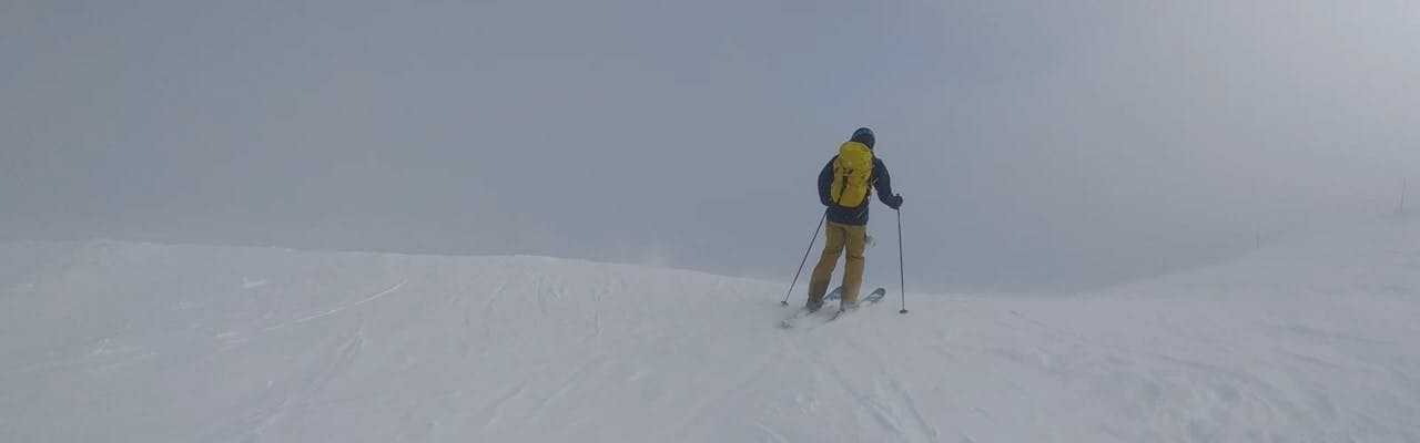 A skier on a run, using the Marker Baron EPF 13 Ski Bindings · 2022.