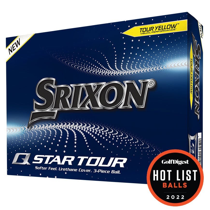 Srixon Q-Star Tour 4 Golf Balls 1 Dozen · Yellow