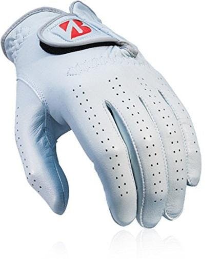 Bridgestone Men's Tour Premium Worn on Left Hand Golf Glove · Cadet Medium · White