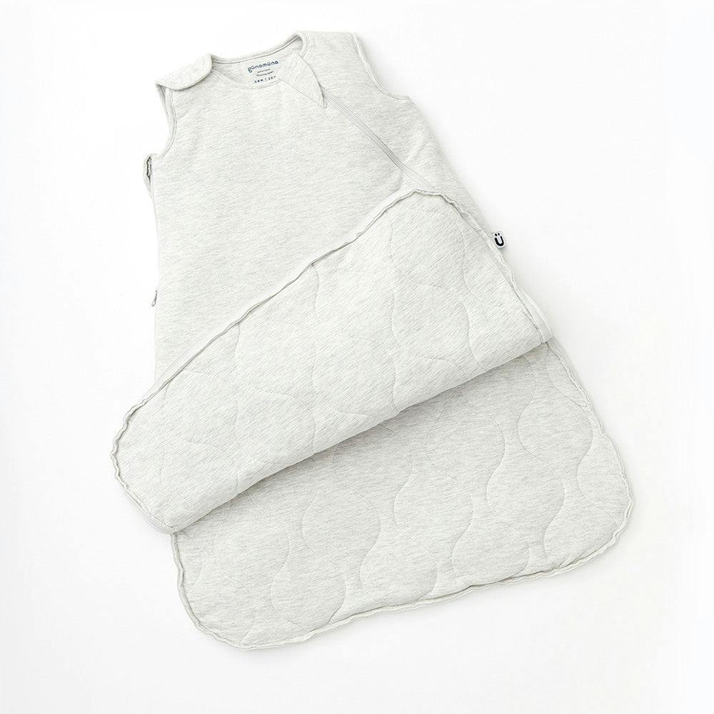 günamüna® 2.6 TOG Premium Duvet Sleep Bag  · Heather Grey · Small