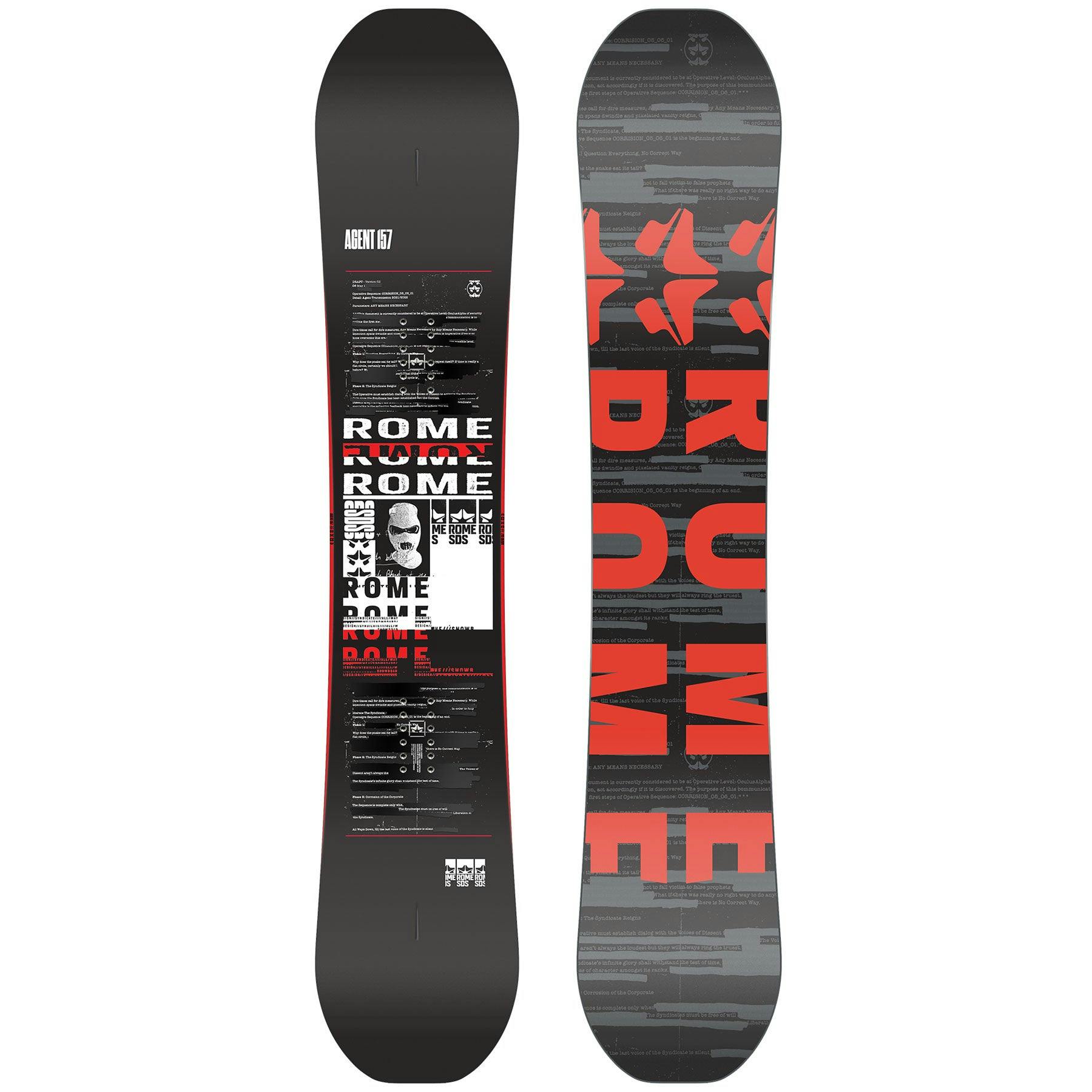 Rome Agent Snowboard · 2022 · 157 cm