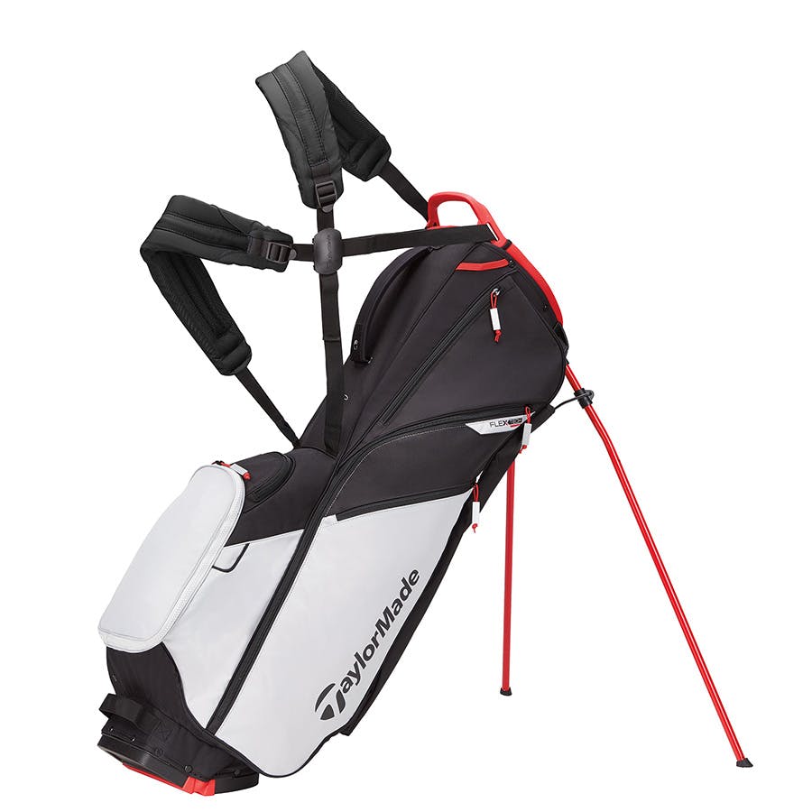 TaylorMade 2022 FlexTech Lite Stand Bag · Gray Cool/Red