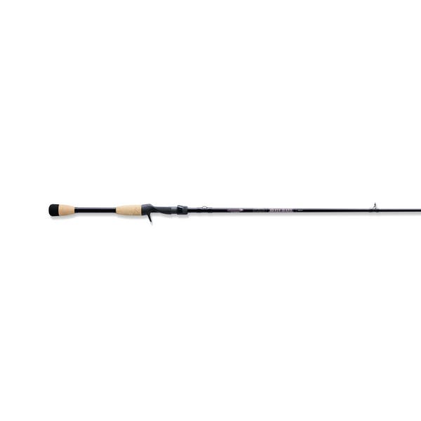 St. Croix Mojo Bass Casting Rod 7'1 Medium Heavy Power, Fast Action  (2-Piece) - MJC71MHF2